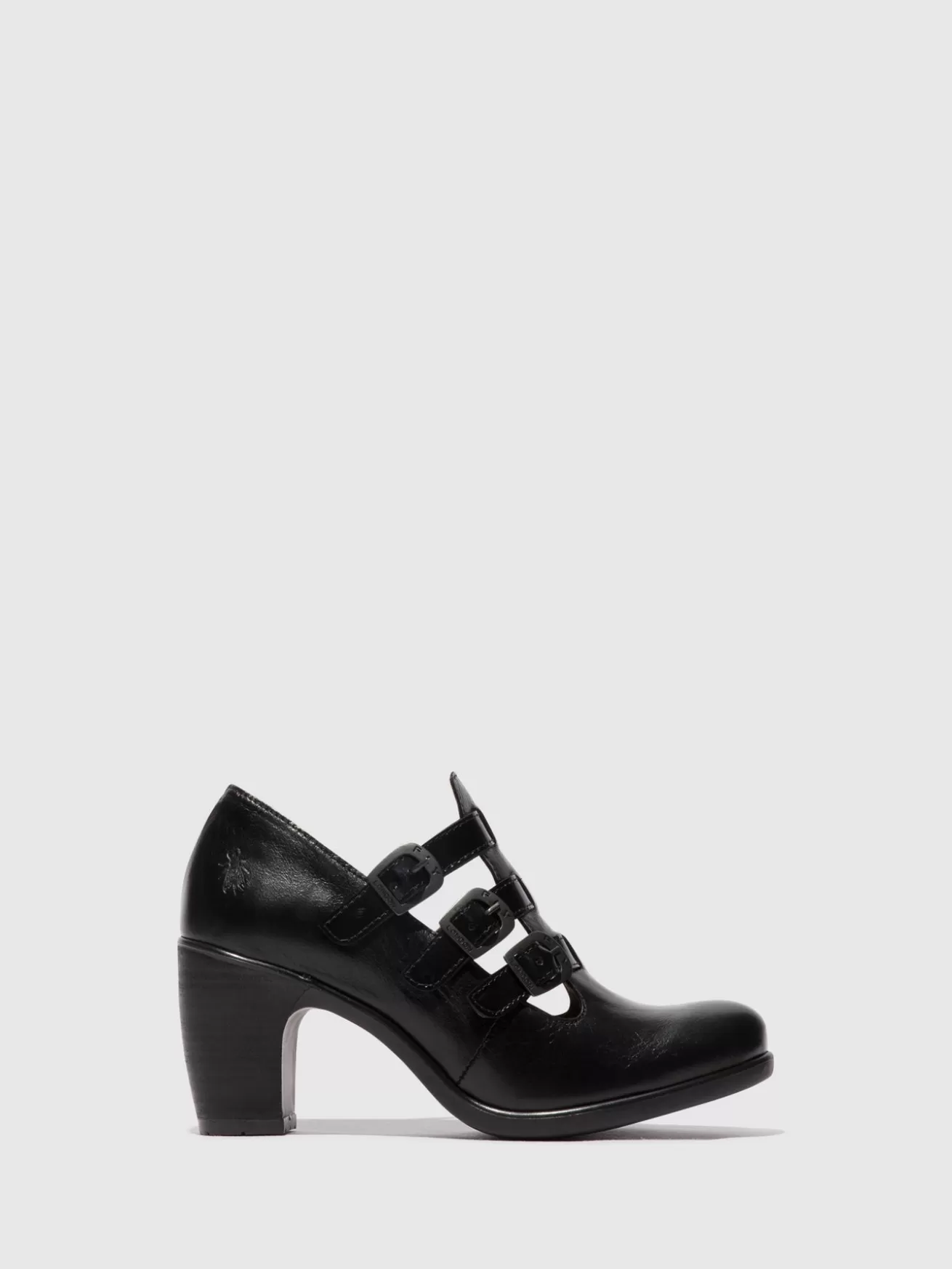 Sapatos Com Fivela Kacy011Fly Preto-Fly London Best Sale