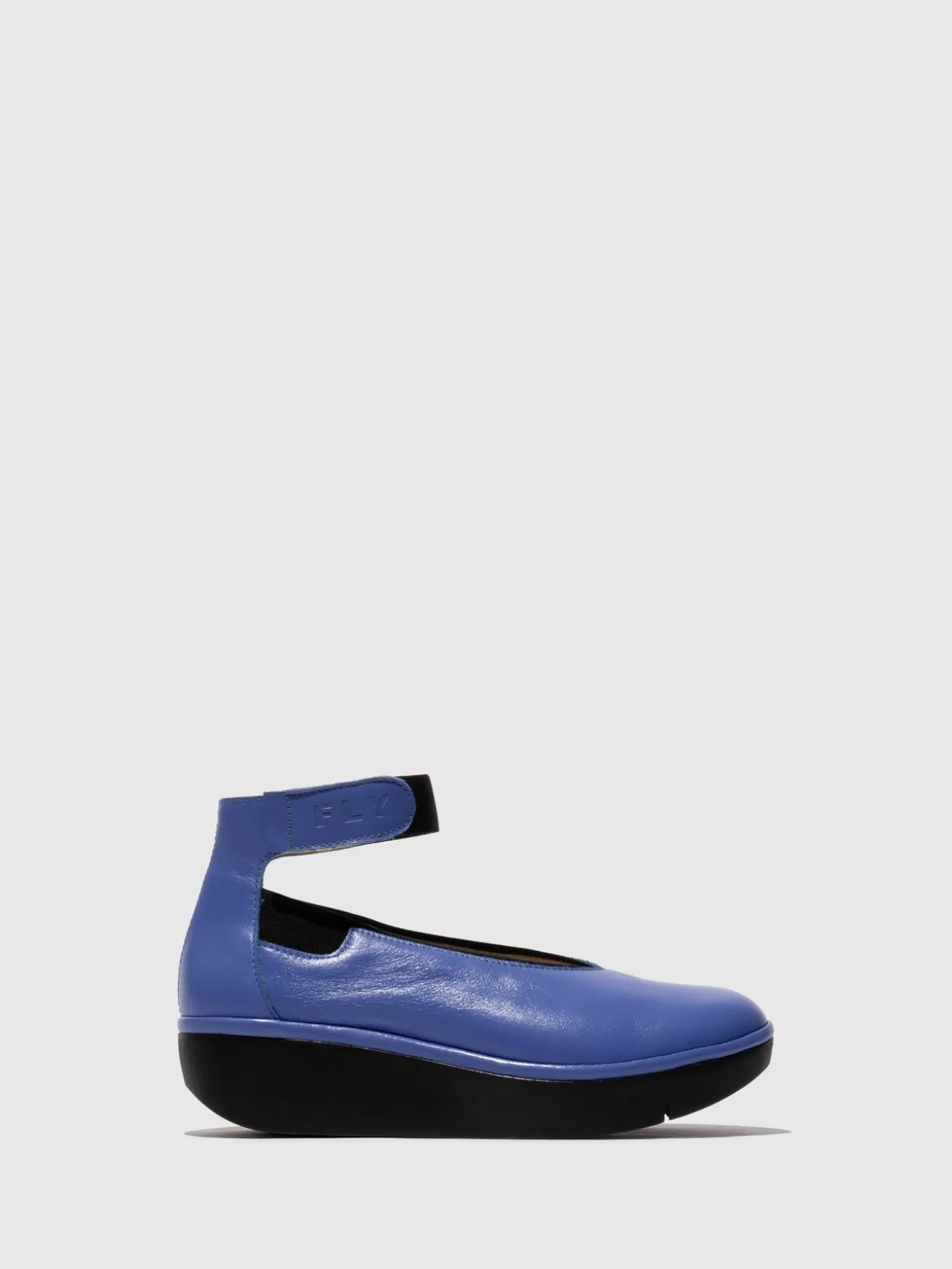 Sapatos Com Tira No Tornozelo Jozi499Fly Blue-Fly London Best Sale