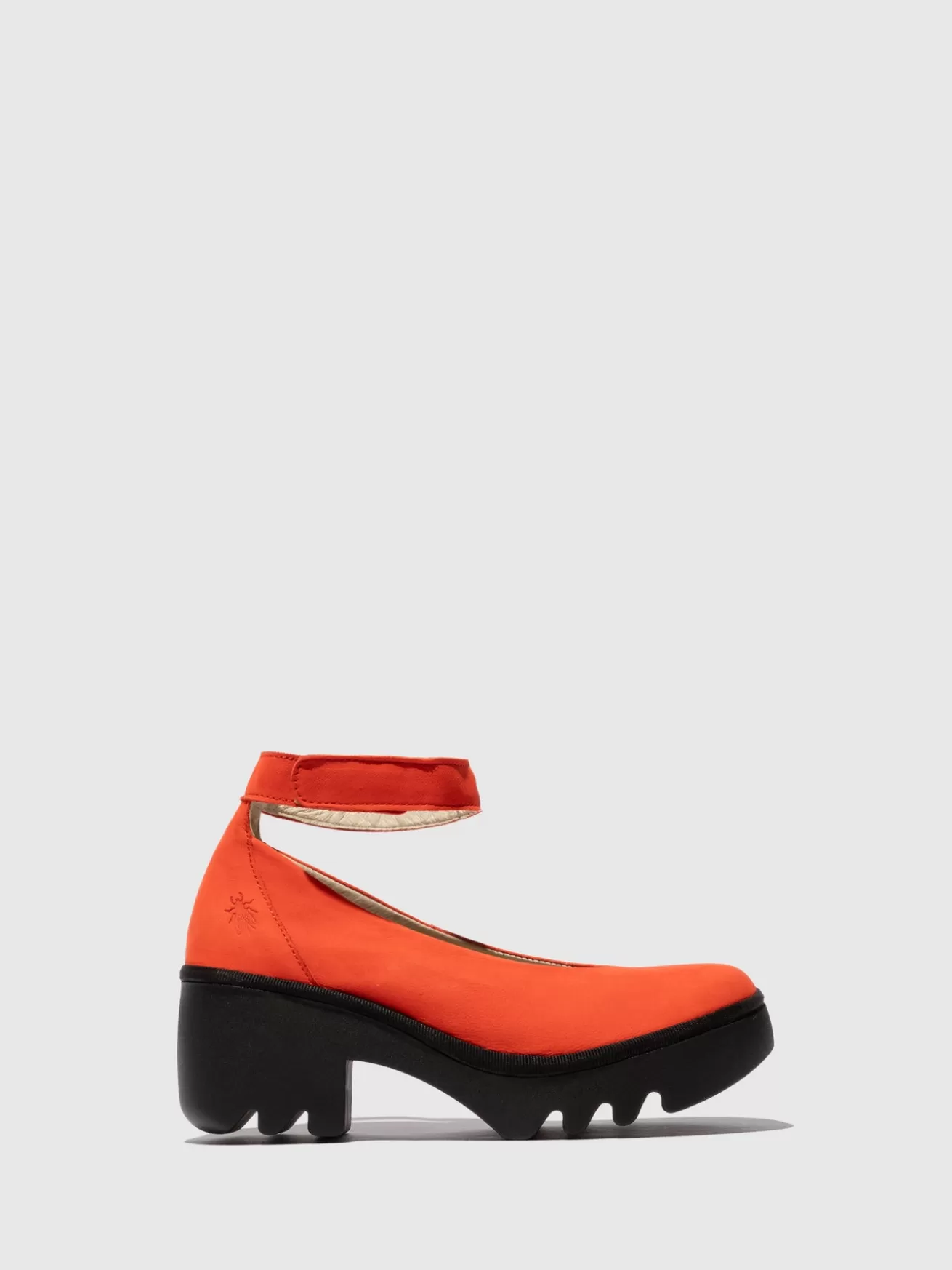 Sapatos Com Tira No Tornozelo Tiry497Fly Scarlet-Fly London Discount