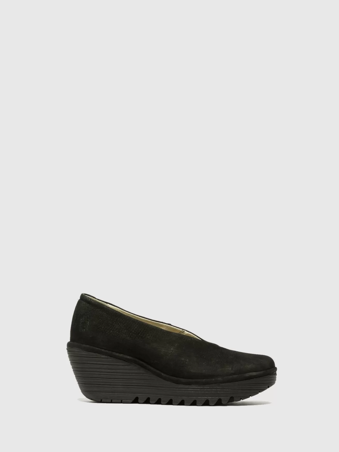 Sapatos De Cunha Yaz Preto-Fly London Cheap