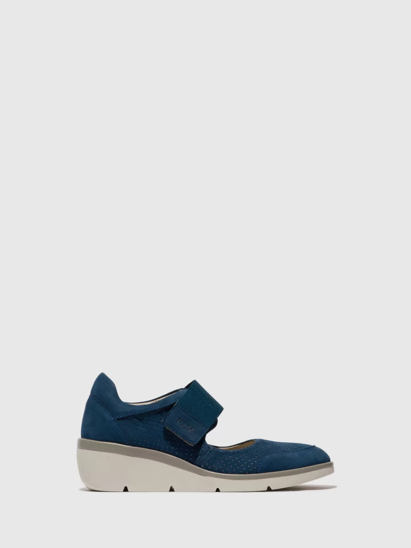 Sapatos De Velcro Naje583Fly Azul-Fly London Cheap