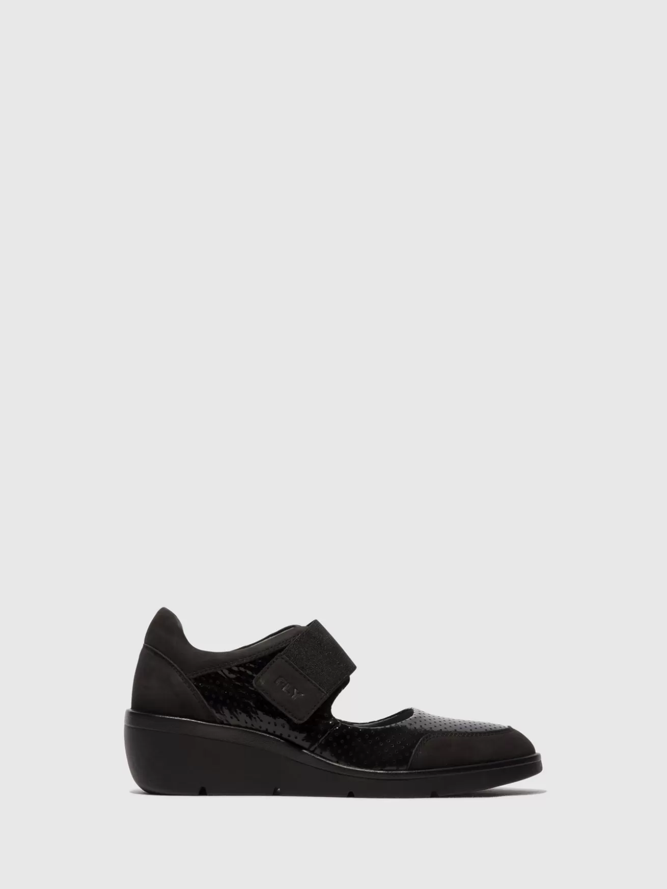 Sapatos De Velcro Naje583Fly Preto-Fly London Flash Sale