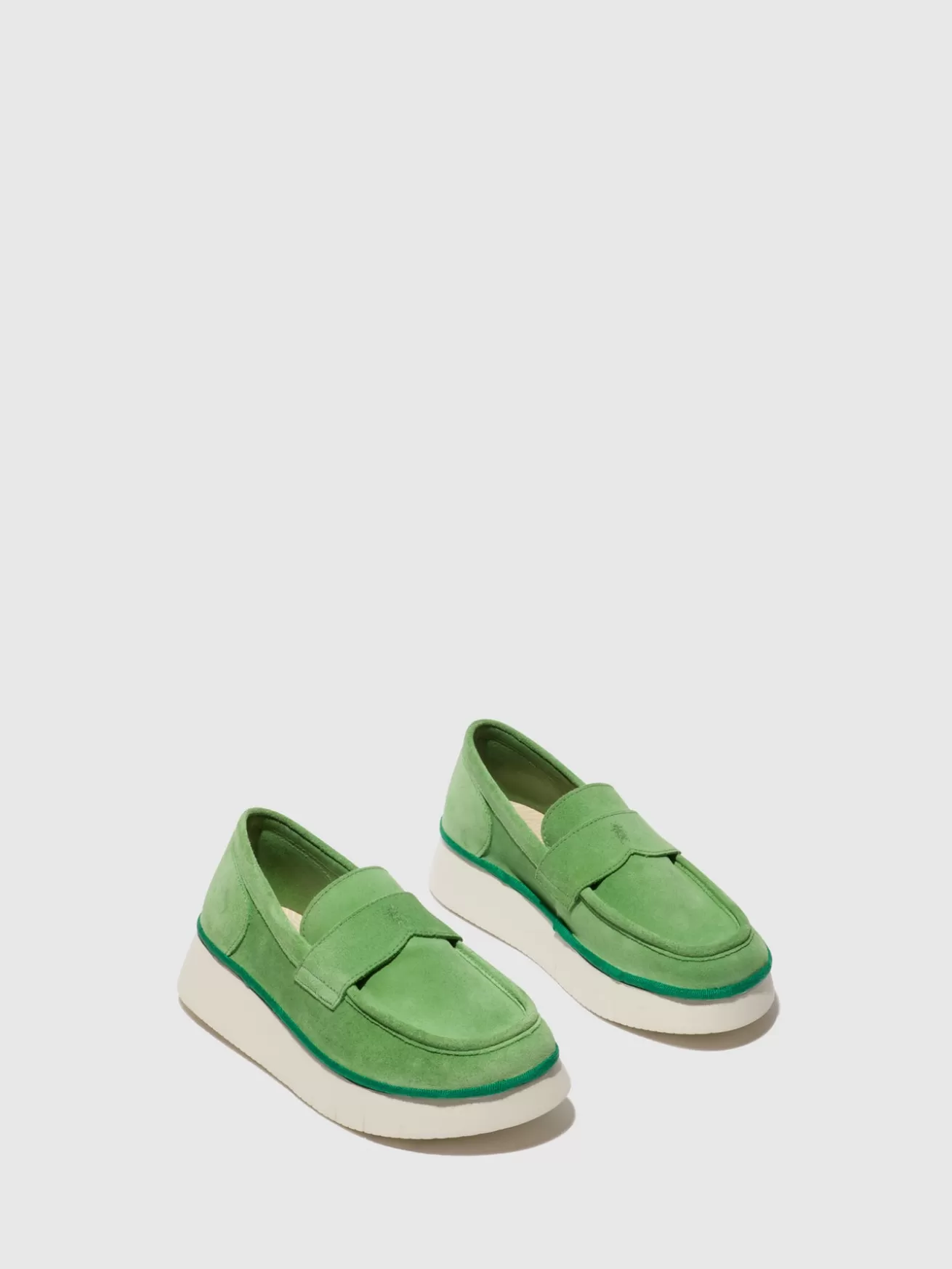 Sapatos Slip-On Coaf418Fly Verde Lima-Fly London New