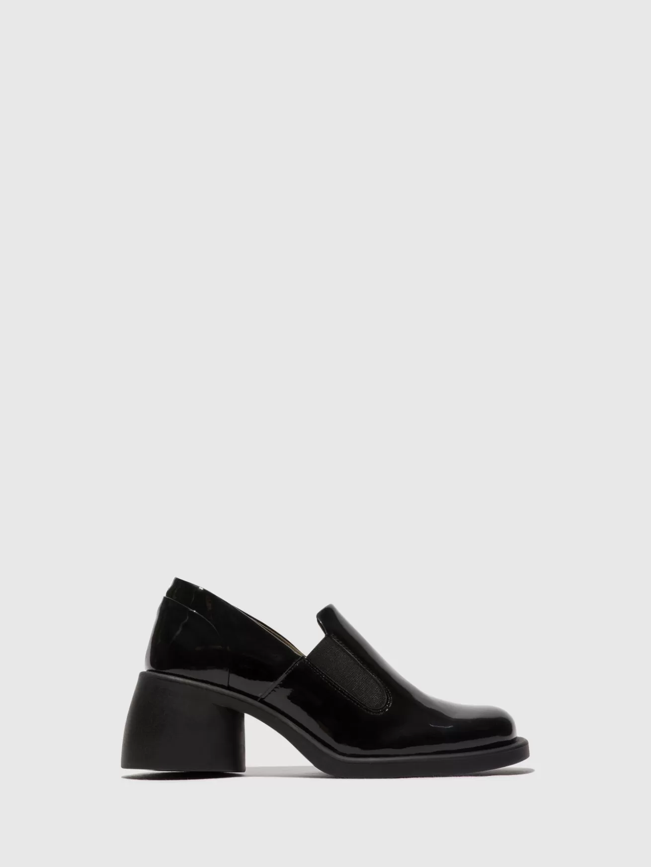 Sapatos Slip-On Huch004Fly Atlantis Preto-Fly London Store