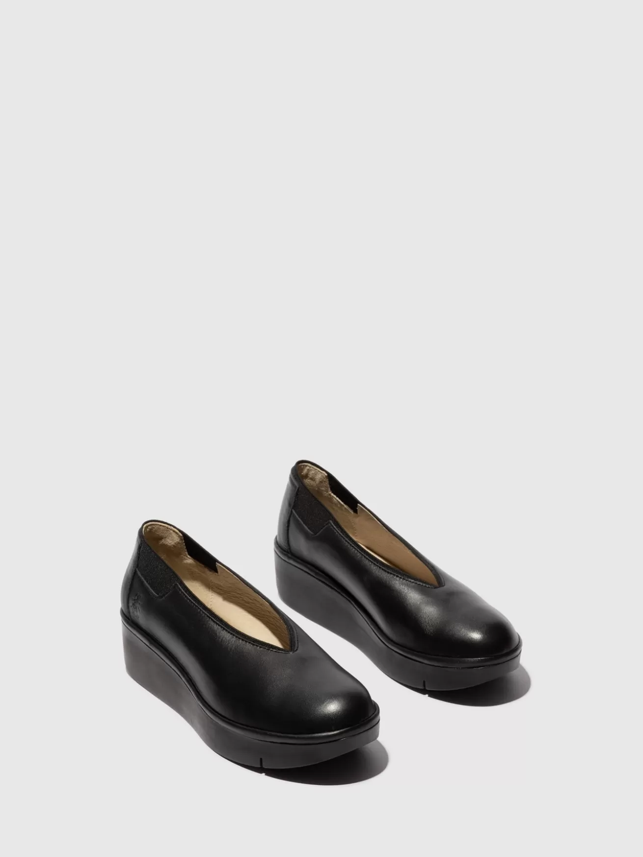 Sapatos Slip-On Jury470Fly Preto-Fly London Best Sale