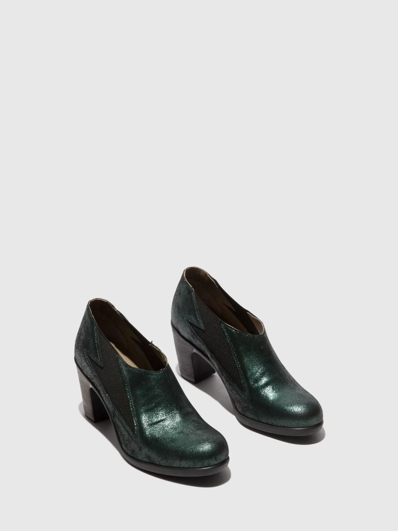 Sapatos Slip-On Kaia974Fly Dk Verde-Fly London Clearance