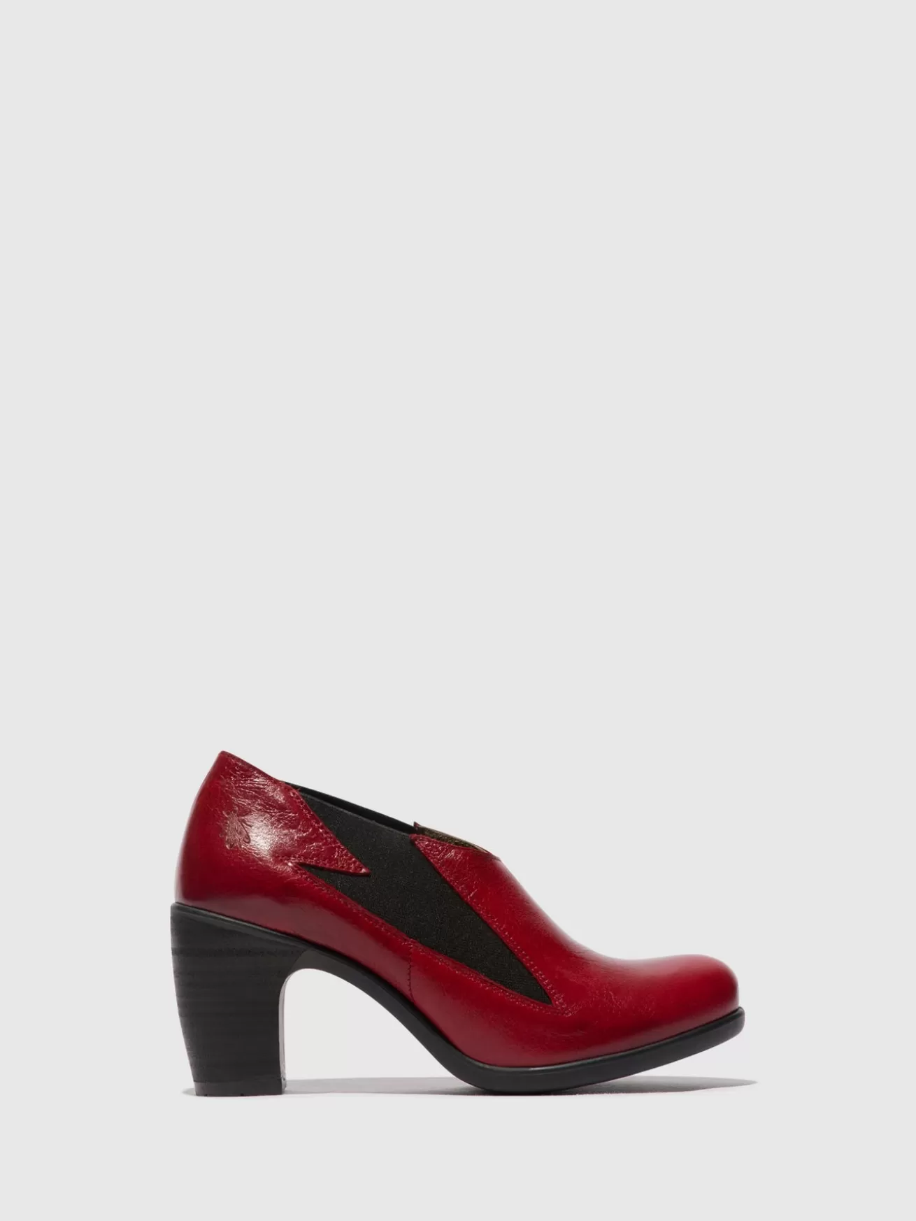 Sapatos Slip-On Kaia974Fly Vermelho-Fly London Outlet