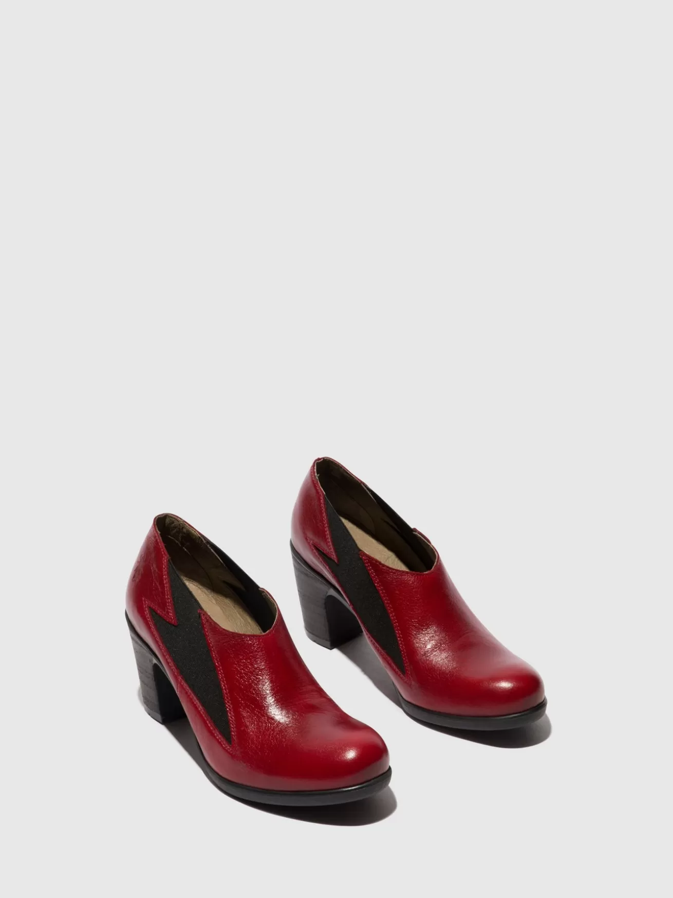 Sapatos Slip-On Kaia974Fly Vermelho-Fly London Outlet