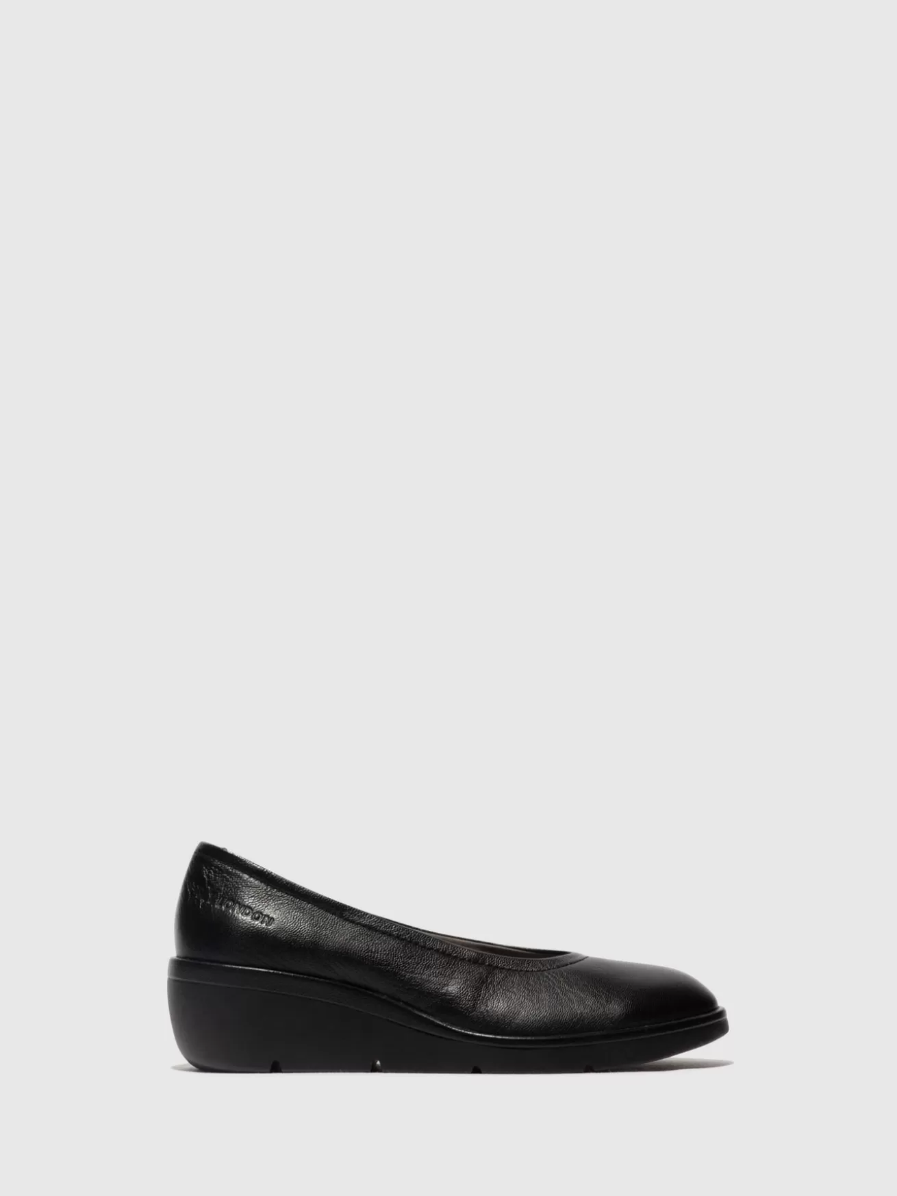 Sapatos Slip-On Numa570Fly Mousse Preto-Fly London Outlet