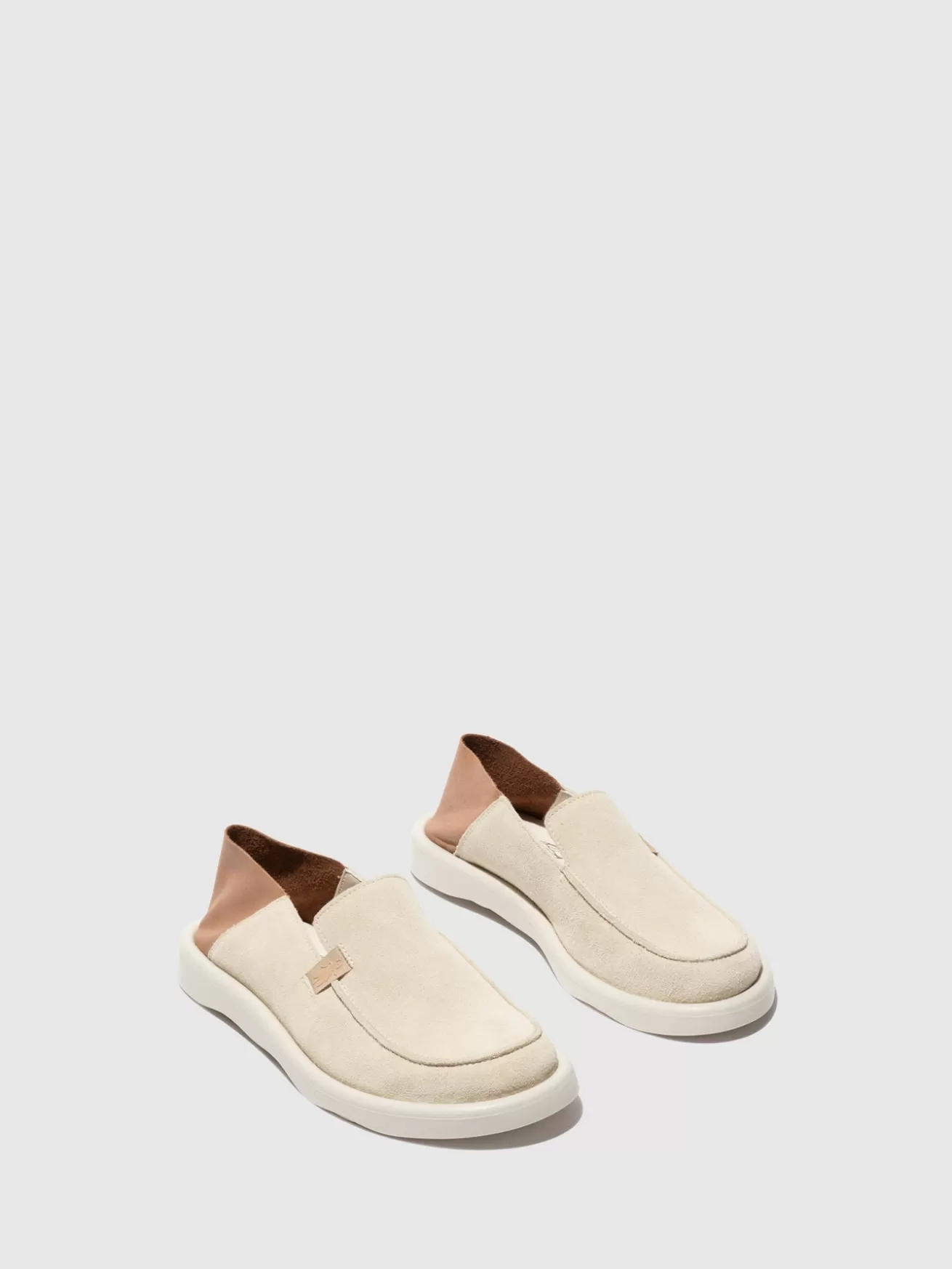 Sapatos Slip-On Tevi060Fly Beige/Taupe-Fly London New