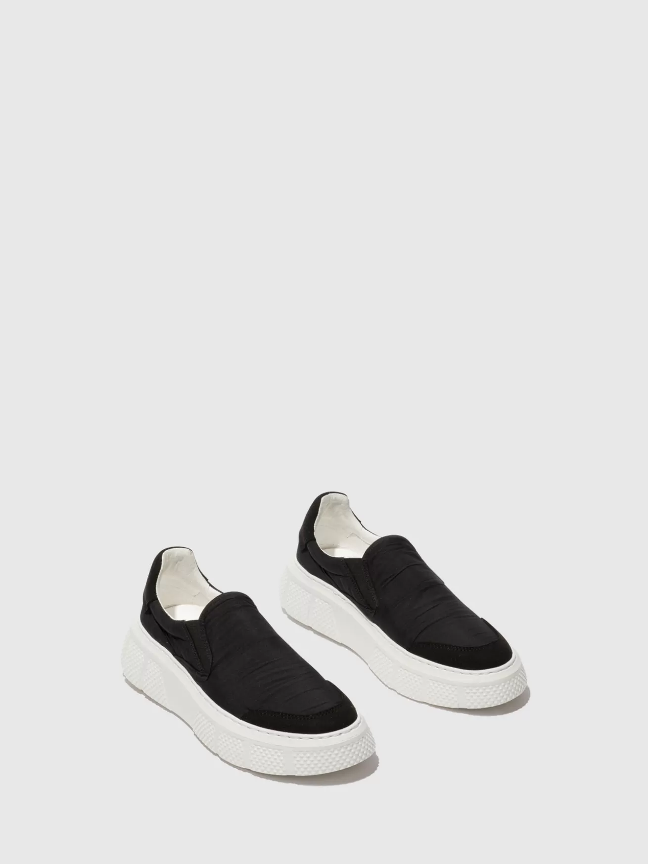 Tenis Slip-On Elin509Fly Preto-Fly London Fashion